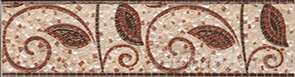 Бордюр Ceramica Classic Tile Galatia Branch 6,5x25