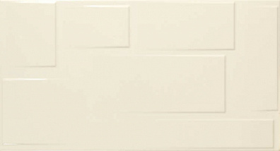 Настенная плитка Fanal Blocks Crema Relieve 32.5x60