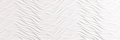 Настенная плитка Venis Wave White Metallic Np 33.3x100