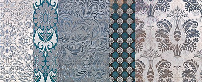 Декор Impronta Ceramiche Shine Batik Turchese Dec.C 24x59