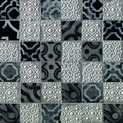 Мозаичный декор FAP Creta Maiolica Grey Mosaico 30,X30,5