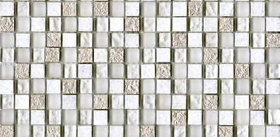 Мозаика L'Antic Colonial Imperia Mix Silver White 29,8x29,8x0,8
