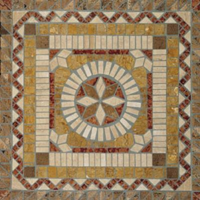Декор Serenissima Antiqua Rosone Termae Marble 85,5x85,5