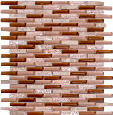 Мозаика Colori Viva Crystal CV11034 Brick (8x10) 26x29