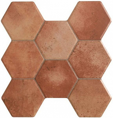 Напольная плитка Navarti Hexagonal Terra Beige 37,2x38,8