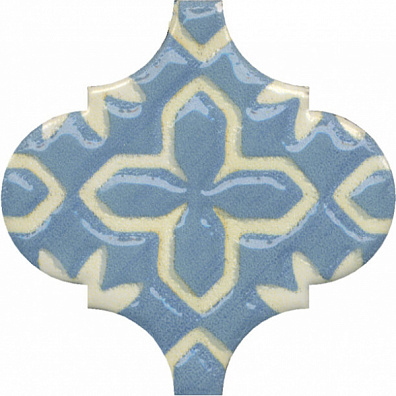 Декор Kerama Marazzi Арабески Майолика Орнамент OS\A37\65000 6,5x6,5