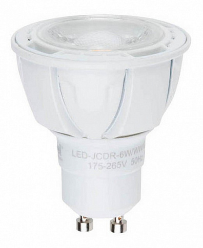 Лампа Светодиодная Uniel ALP01WH LED-JCDR-6W/NW/GU10/FR/DIM/38D