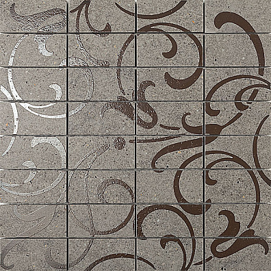Мозаичный декор Kerama Marazzi Фьорд DP168-011 Серый 30x30