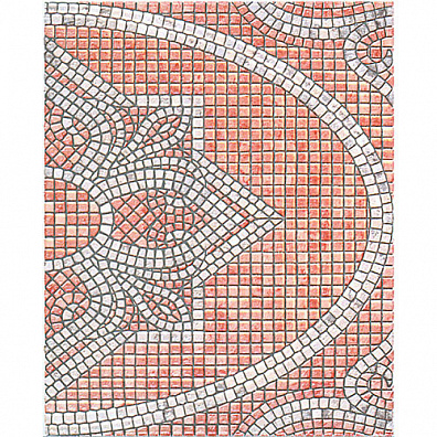 Мозаичный декор Kerama Marazzi Савойя A1419-2000 Желто-коричневый 20x25