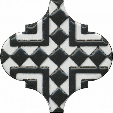 Декор Kerama Marazzi Арабески Глянцевый Орнамент OS\A25\65000 6,5x6,5