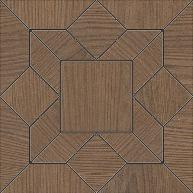 Мозаичный декор Kerama Marazzi Дартмут SG175-003 Коричневый 20x20