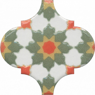 Декор Kerama Marazzi Арабески Майолика Орнамент OS\A40\65000 6,5x6,5