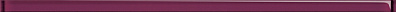 Бордюр Cersanit Emma Glass Пурпурный 2x60