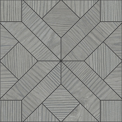 Мозаичный декор Kerama Marazzi Дартмут SG174-002 Серый 20x20