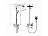 Душевая стойка Hansgrohe Raindance Select E 27126000 — фото1