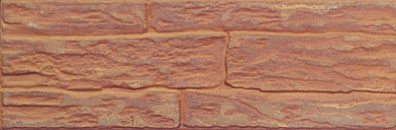 Настенная плитка Сокол Фасад SL1 Коричневая 12x36,5
