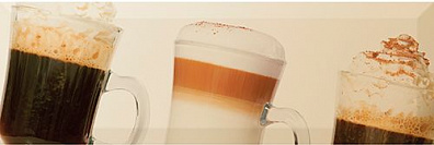 Декор Absolute Keramika Tea Time & Coffee Glass Coffee Glass 04 A 10x30