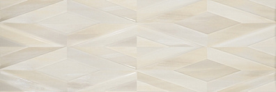 Настенная плитка Gemma Galleria Ivory Geometric 30x90