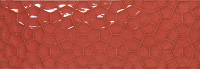 Настенная плитка APE Ceramica Allegra Tina Red Rect 31,6x90