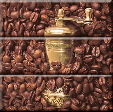 Декор Absolute Keramika Coffee Beans & Grapes Coffee Beans 01 30x30 (комплект)