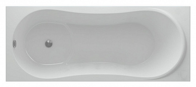 Акриловая ванна Акватек Афродита 150 см, с фронтальным экраном, слив слева