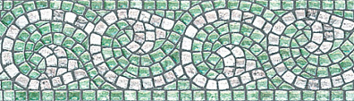Бордюр Kerama Marazzi Савойя B1392-2000 Зеленый 20x5,9