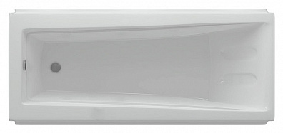 Акриловая ванна Акватек Либра 150 см, с фронтальным экраном, слив слева