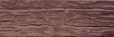Настенная плитка Сокол Фасад SL2 Темно-коричневая 12x36,5