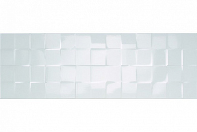 Настенная плитка Undefasa Colorgloss Blanco Grid 25x75
