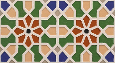 Настенная плитка Realonda Ceramica Andalusi Medina Verde 30,85x55,6