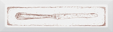 Декор Kerama Marazzi Гамма NT-C25-9001 Нож Карамель 8,5x28,5
