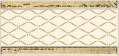 Бордюр Almera Ceramica Noblesse Cenefa Delis Marfil Gold 10x20