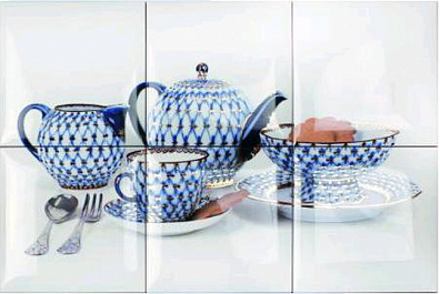 Декор Amadis Fine Tiles Teapot Teaport Picture 6pz 30x45