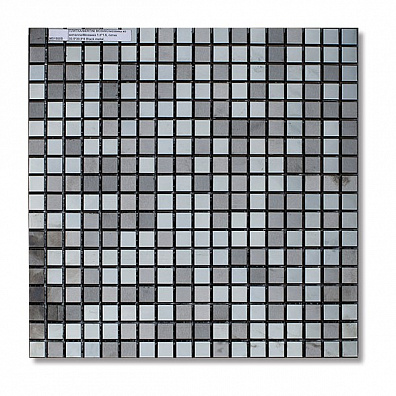Мозаика Bertini Mosaic Metal Mix Black metal (1,5x1,5) 30,5x30,5