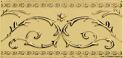 Декор Petracer`s Grand Elegance Gold Narciso B Su Crema 10x20