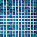 Мозаика Vitrex Transparenze Metallica Azzurro (2,3x2,3) 30x30