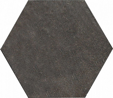 Напольная плитка CIR Docklands Black Hexagon 24x27,7