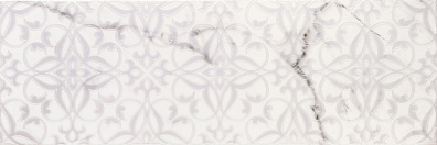 Декор Gracia Ceramica Velutti White 01 25x75