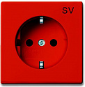 Электрическая розетка ABB Solo/Future 2011-0-3723 Оранжевый