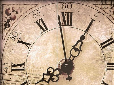 Панно Дельта Керамика Clock P2-1D176 40x30 (комплект)