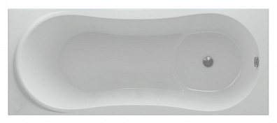 Акриловая ванна Акватек Афродита 170 см, с фронтальным экраном, слив справа