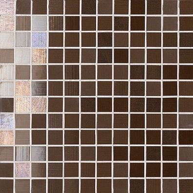 Мозаичный декор Novabell Paint Mosaico Lustro Coffee Brown 30x30