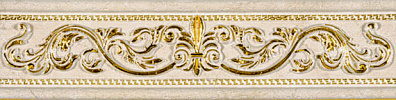 Бордюр APE Ceramica Jordan Lexus Beige Gold List 13x50