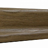 Плинтус PolarWood Шпон Дуб Золотисто-коричневый Лак 6x2,2 — фото1