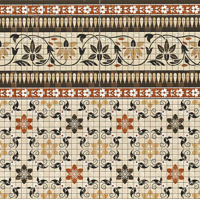 Напольная плитка Realonda Ceramica Cartago Nova Cenefa 44,2x44,2