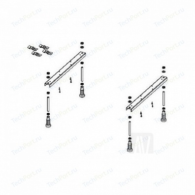 Ножки для ванны Alpen KONSTRUKCE