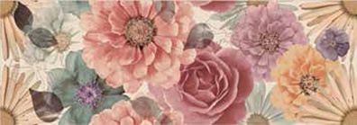 Декор Fanal People Crema Floral B 31,6x90