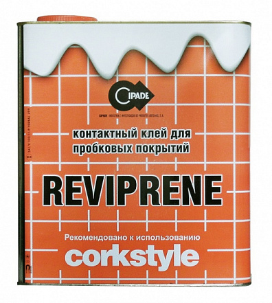 Клей для пробковых покрытий Cipade Reviprene, 5 л.