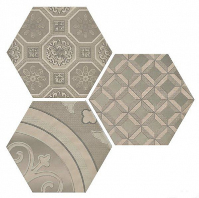 Декор Cifre Ceramica Vodevil Dec. Vison 3 17,5x17,5 (комплект)