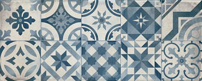 Декор Cifre Ceramica Montblanc Decor Blue 20x50
